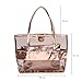 Barabum Classy Waterprof Clear Tote Beach Shoulder Bag for Shopper Work