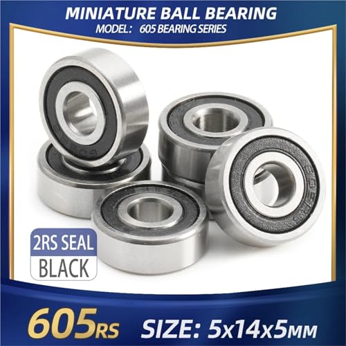 Roulement 605ZZ 5x14x5 mini roulement bride pièce à main 605RS - 2