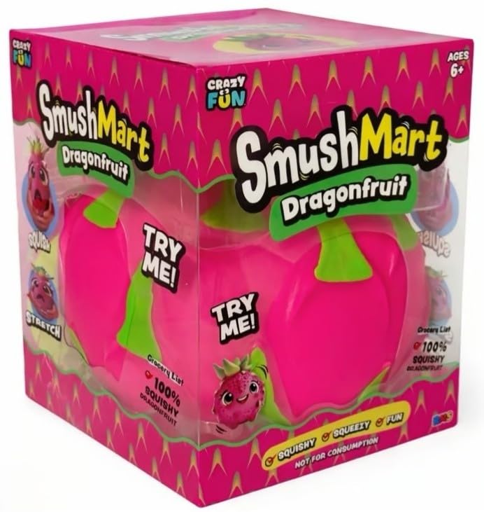 Smush Mart Dragon Fruit Scented Squishy Toy