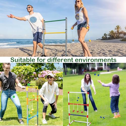 GGesii 8 Stücke Leitergolf Bälle, Geschicklichkeitsspiel für Kinder & Erwachsene, Ladder Bälle, Leiter Golf Ball, für Familienspiele, Geburtstagsfeiern, Treffen mit Freunden, Büropartys