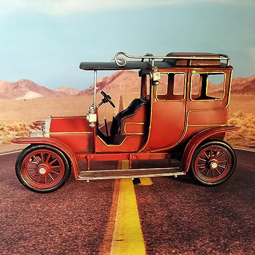 Car-Model-Vintage-Iron-Hand-Painted-Miniature-Automobile-Model-Classic-Car-Replica-Collectible-Figurine-Photo-Prop-for-Home-Decor