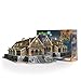 WREBBIT 3D Golden Hall Edoras Lord of The Rings Puzzle, 742-Piece