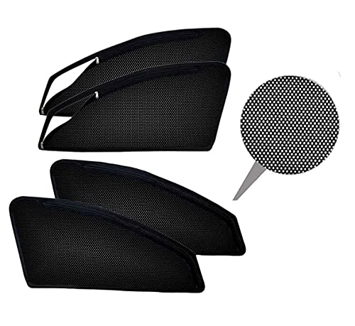 Image of Kozdiko Zipper Magnetic Sun Shades Car Curtain with Dicky Set of 7 pcs for Maruti Suzuki XL6 /Maruti Suzuki Ertiga (2019-2024)