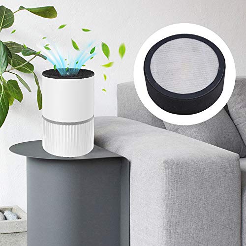 Earnmore Filtro purificador de Aire A9丨Filtro de Repuesto HEPA Verdadero 4 en 1 de Alta eficiencia,Compatible con purificador de Aire, Elimina los olores y el 99.7% de Las partículas en el Aire. - imagen 4