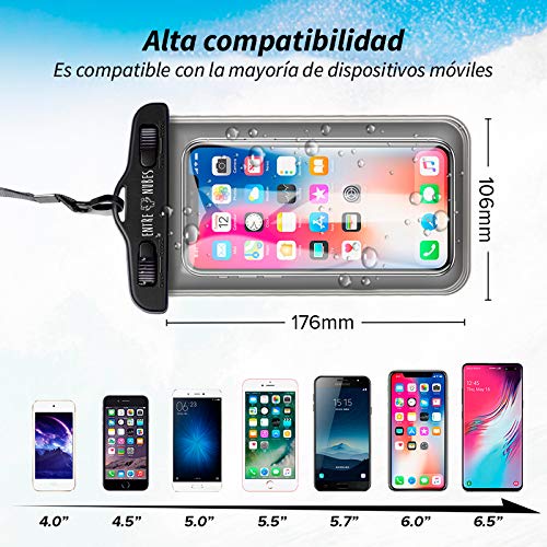 Confezione da 2 custodie impermeabili universali