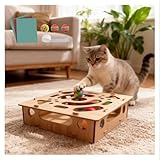 【Adatto a tutte le fasi della vita】 Dai gattini ai gatti adulti, scatola per lima per unghie per gatti per soddisfare le esigenze dei gatti con diversi livelli di attività. Il consente ai gatti di tutte le età di giocare in modo naturale, prendendosi cura delle loro unghie attraverso l'uso quotidiano.