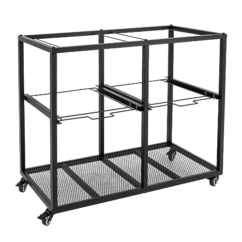 Carrito de metal con ruedas para organizar archivos de oficina en casa de forma cómoda 5