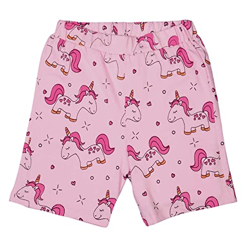 Image of Be Awara Kids Printed Half Sleeves T-shirt & Shorts Clothing Sets, 100% Cotton Soft Unisex Cord Set, Comfortable Wear for Kids With Cool Prints, Everyday Casual Wear for Boys & Girls