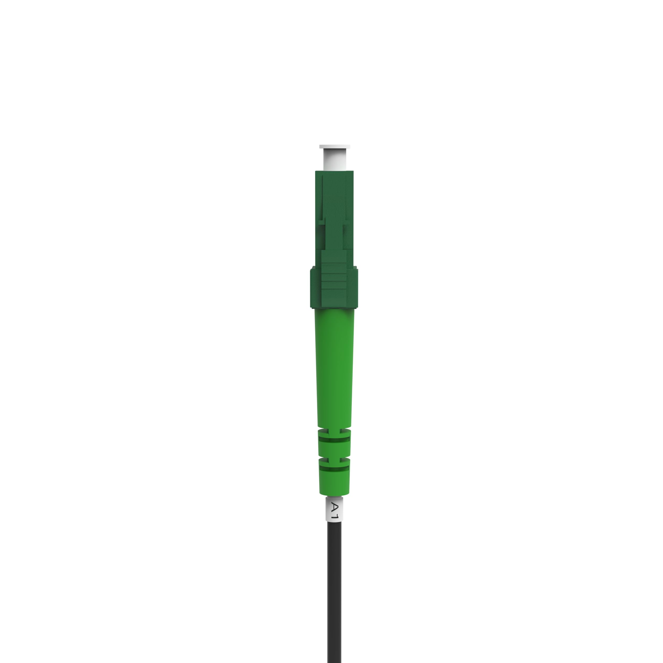 50m Câble Fibre Optique Blindé LC/APC vers LC/APC | Simplex Monomode OS2 FTTH Câble Fibre Optique