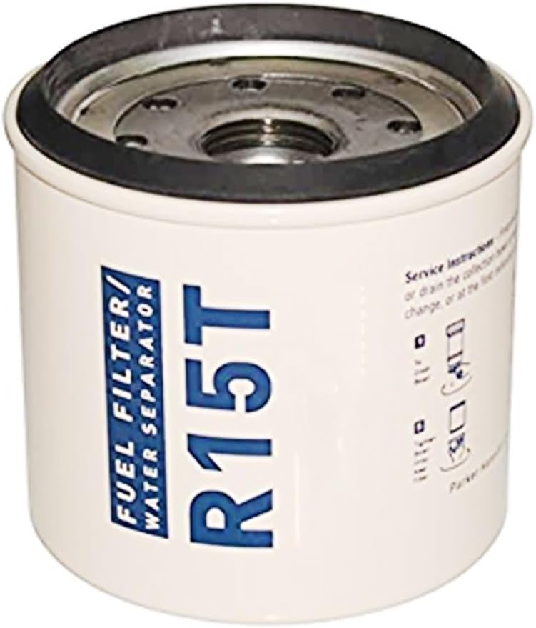 R15T Spin-On Fuel Filter/Water Separator For Series 215R, 10(Filter)