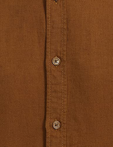 Image of Marks & Spencer Mens Solid Polyester Blend Collared Neck Regular Fit Easy Iron Shirt (Pack of 2)