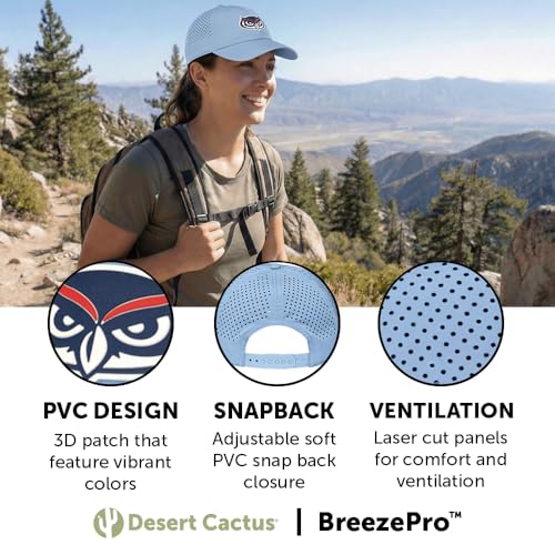 Desert Cactus Florida Atlantic Snapback Hat miniatura 3