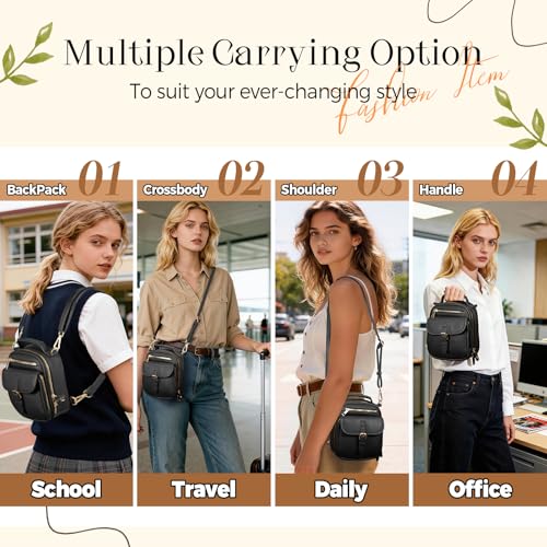 crawing Anti Theft Messenger Bag