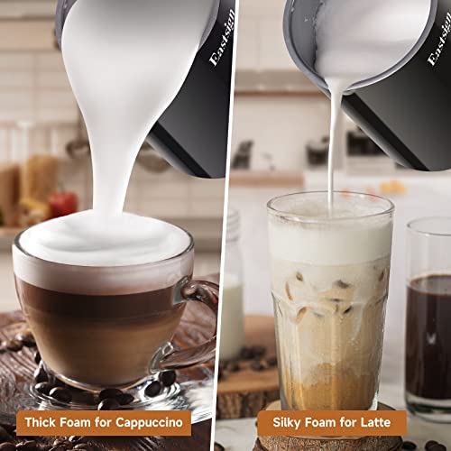 Eastsign Milk Frother, Frother For Coffee, 4 In 1 Electric Milk Frother And Steamer, Warm And Cold Foam Maker, Hot Chocolate Maker, Milk Warmer, 12Oz/350Ml Coffee Frother For Latte, Cappuccino, Matcha #TOP2
