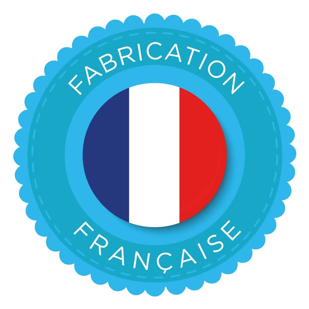 Alpes Blanc - Pack 4 pièces : 2 Oreillers en Plumes + 2 Protèges Oreillers 100% Coton - 60 x 60 cm – Accueil Moelleux, Soutien Ferme - Fabrication Française