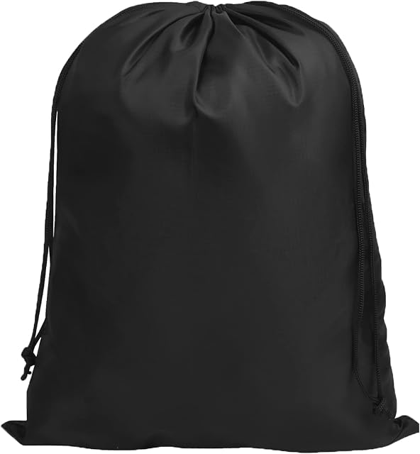 110 x 140 cm Storage Bag, Extra Large Drawstring Storage Bag, Waterproof Black Moving Bag, Oxford Fabric Storage Organizer Bag for Duvet, Pillows, Quilt, Under-Bed, Clothes, Shoes,Toy Storage