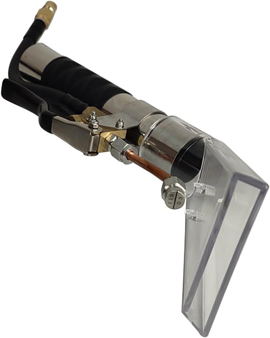 Carpet Extractor Wand with 1/4" Quick Disconnect Coupler Valve for Shop Vac/Mytee Upholstery Vacuum Extractor, Upholstery Cleaning Tool for Carpet Cleaning/Car Detailing, Extractor Head