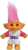 Vista 8 de Muñecas Troll vintage, muñeca retro Troll cromática adorable para colecciones, proyectos escolares, artes y manualidades, recuerdos de fiesta, 7.5