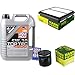 Produktbild QR-PARTS 69358875 Filter Set Inspektionspaket 5 Liter Liqui Moly Motoröl Top Tec 4200 5W-30 MANN-FILTER Luftfilter Ölfilter