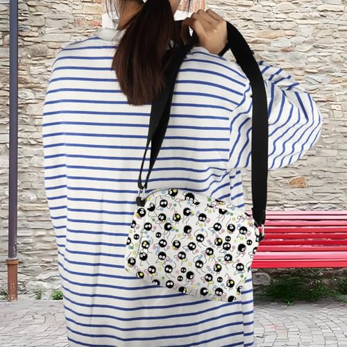 Soot Balls Crossbody Bag Soot Balls Inspire Gift Kawaii Anime Inspired Gift Anime Lover Gift Cute Soot Ball Gifts3