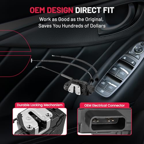 Image of SYERAL Front Right Driver Side Power Door Lock Actuator Compatible with Hyundai Sonata 2011-2015 Replacement for 813203S020 81320-3S020 DLA1092