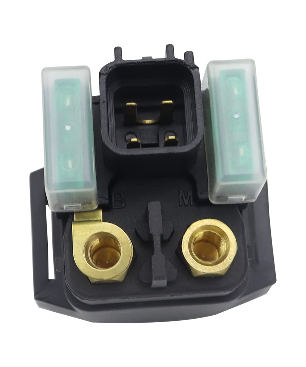 Starter & Relay for Suzuki Ozark 250 LT-F250 2002-2014| QuadSport LT-Z250 2004-2009, 31100-02C10 18808, Ozark 250 Starter QuadSport