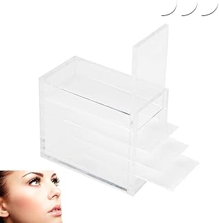 Caja de almacenamiento de pestañas plástica, ...