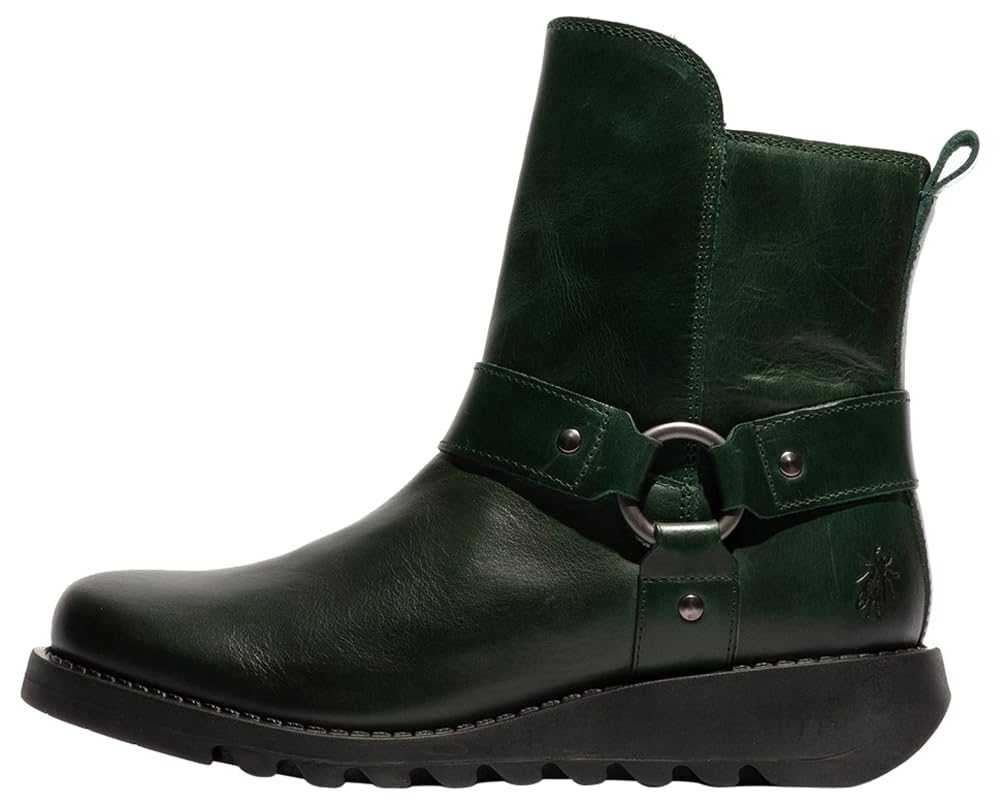 Fly London Women's SOCH136FLY Fashion Boot, Petrol, 3 UK