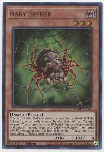 Amazon.com: Baby Spider - BLMR-EN045 - Ultra Rare - 1st Edition