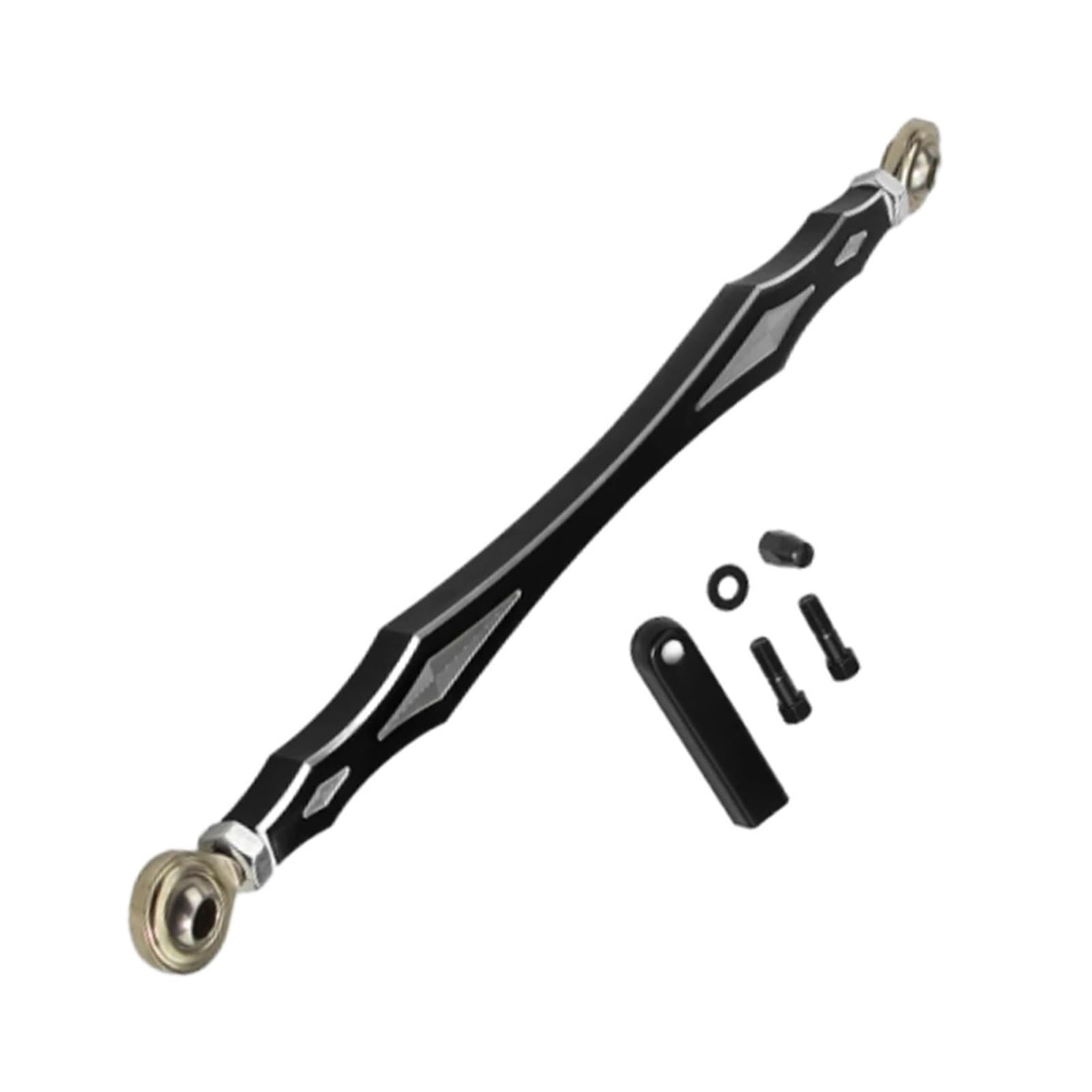 Hewpngs Black 320Mm Motorcycle Gear Shift Linkage Lever Shifter Chrome/ For Ha&Rley Davidson Touring Trike Softail Cvo Shifts Levers