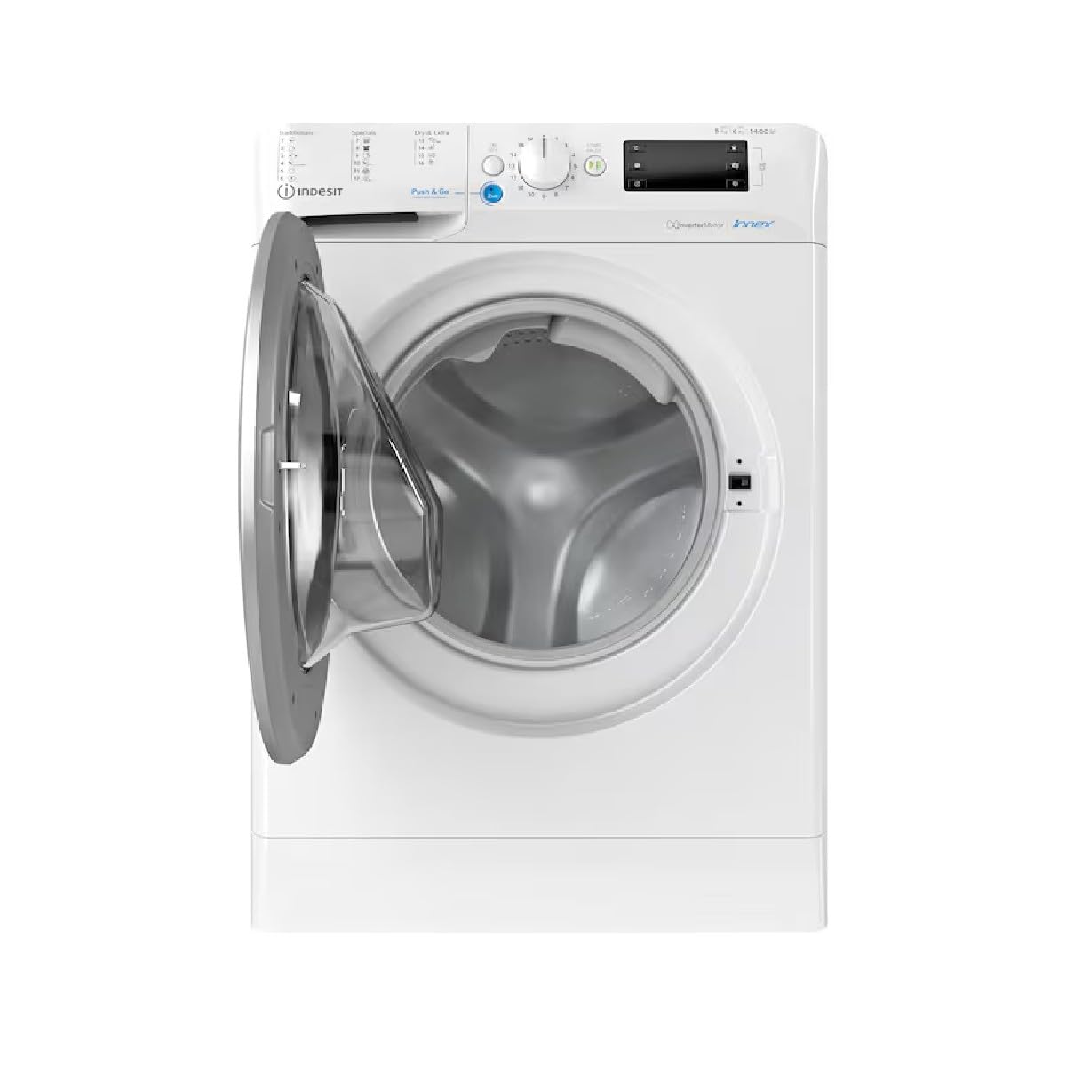 Indesit Lavadora y Secadora 10Kg 1400 RPM BDE107436WSVS