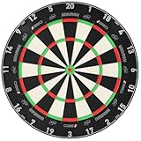 WINMAU Dartscheibe Blade 360 – Triple Core Carbon Steeldartscheibe, volle Rotation, symmetrische Grafik für Profi-Turniere
