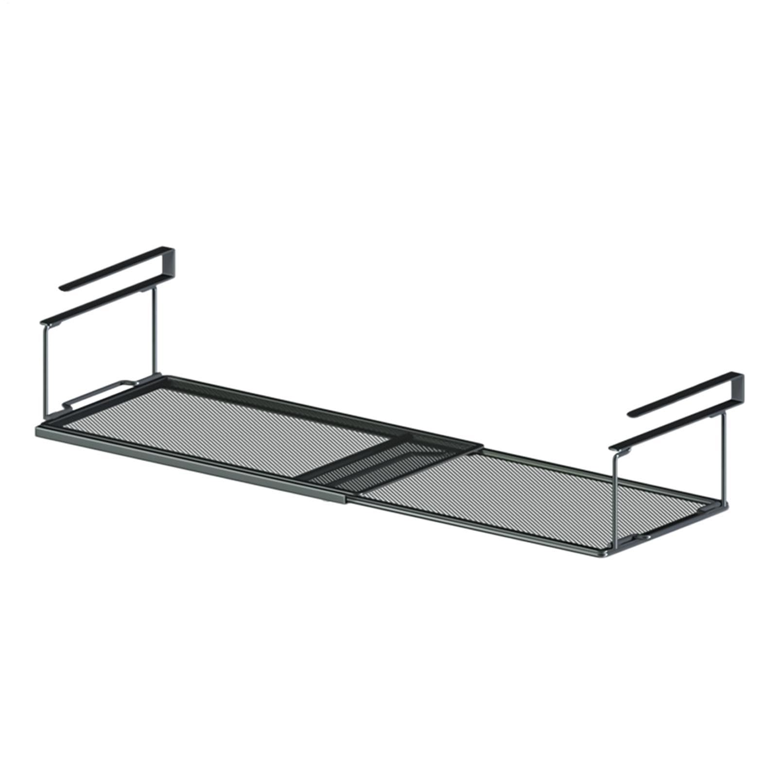 Étagère sous le comptoir extensible en métal robuste pour armoire et garde-manger