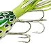 Arbogast Hula Popper Baits, Leopard Frog, 2-Inch