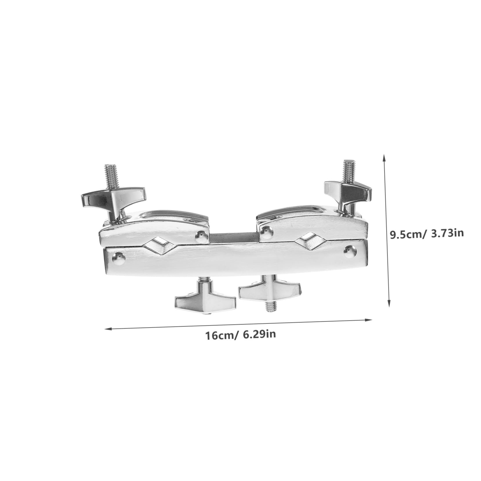 Holibanna Extension Cowbell Clamp Holder for Drums Durable Drum Accessory Easy to Install Performance and Percussion Instruments