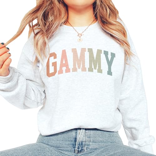 Boho Gammy Sweatshirt, Gifts For Women, Gammy New Grandma Sweater, Mother's Day Shirt, Pregnancy Announcement Gift, Long Sleeve Unisex Crewneck Sweatshirt4