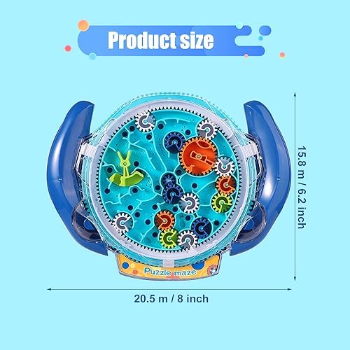 Gravity Maze Puzzle Games, Maze Games for Kids Ages 4-8 Spaceship Maze Toy Gear Control Gravity 3D Maze Toy Cool Kids Maze Puzzle Games for Kids 8-12 2 51HiAWsmRQL. AC