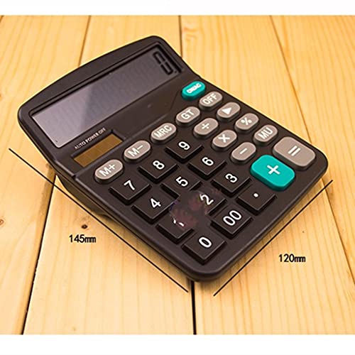 Calculadoras electrónicas de Escritorio de Pantalla Grande de 12 dígitos, calculadoras Escolares para el hogar y la Oficina, Herramientas de Contabilidad financiera