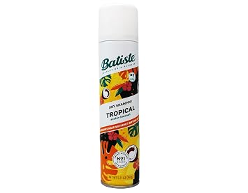 Batiste Instant Hair Refresh Dry Shampoo, Tropical Exotic Coconut, Refreshes Hair Without Drying Out, 5.71 oz (Pack of 4)
