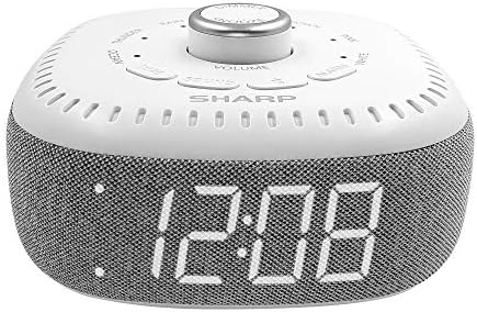 Sharp Sound Machine Alarm Clock 