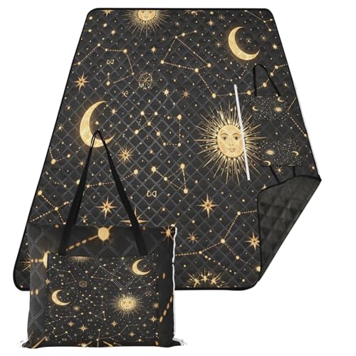 STAYTOP Moon & Stars Picnic Blanket