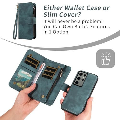 Coque Samsung Galaxy S23 Ultra 5G protégeant l'écran avec fermeture éclair - 4