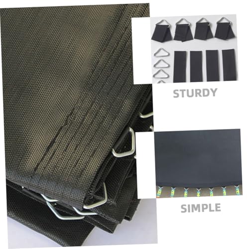 Accessoires de trampoline HEMOTON 50 lots anneaux triangles et sangles - 3