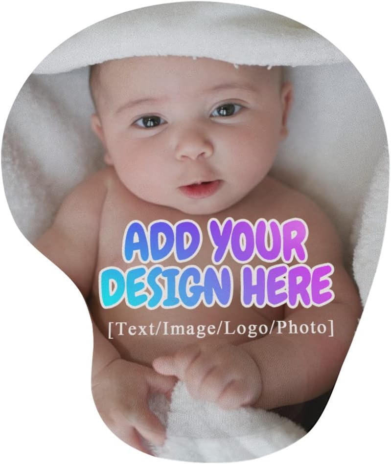 Personalized Gaming Mouse Pad,Customize Soft Extra Extended Large Mouse Pad,Waterproof,Anti-Slip Rubber Base,Computer Keyboard Mouse Mats with Your Own Photo Picture Logo Text 16"X35.5"