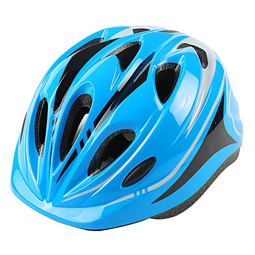 Casque de sport enfant bleu évite les blessures de roller - 7