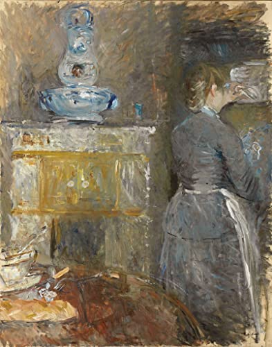 Tableau Berthe Morisot pour salle à manger : affiche d'art vintage 60x90cm