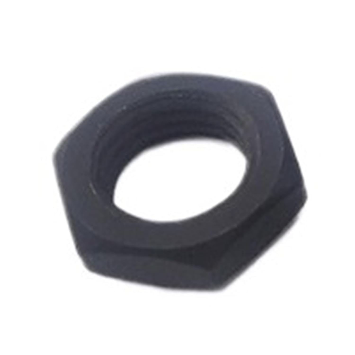5pcs M14 Black Zinc Plated Steel Flat Hex Hexagon Thin Nut Jam Nuts