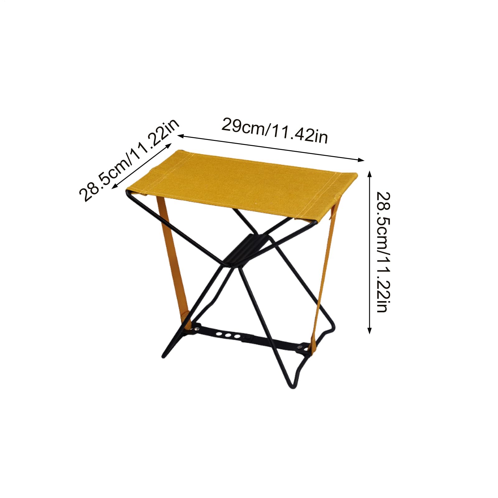 Generico Sgabello Pieghevole Leggero e Resistente Sgabello | sgabello pieghevole sedia da campeggio per Attività all'Aperto, Backpacking, Pesca, Viaggi, Vacanze, Spiaggia, Piscina, ,