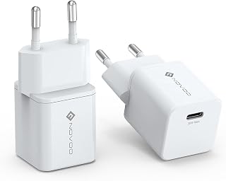 NOVOO 100W USB C Schnellladegerät 3 Ports USB C Stecker Kompatibel mit iPhone 16 Plus Pro Max 15 14 13 12 11 Galaxy PPS 45W S24 Ultra S23 S22 Pixel iPad MacBook Air Pro M3 M2 M1