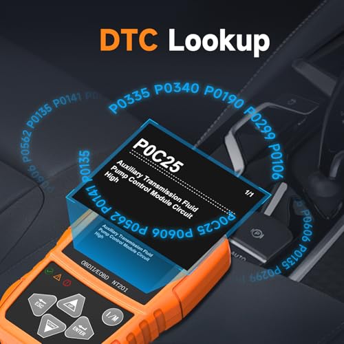 FOXWELL NT201 OBD2 Scanner Code Reader for Cars and Trucks - Reset Check Engine Light, Read and Clear Fault Codes, Live Data Diagnostic Tool for All Cars Since 1996 by FOXWELL - Image 6